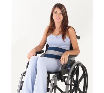 Cinturón abdominal a silla