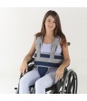 Cinturón sujeción tronco y pelvis, cierre magnético