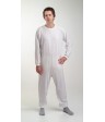 Pyjama médicalisé adulte ( 2 glissières), manche courte