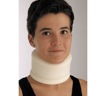 Collarín cervical blando. Recto