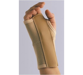 Muñequera metacarpiana con ferula, modelo corto