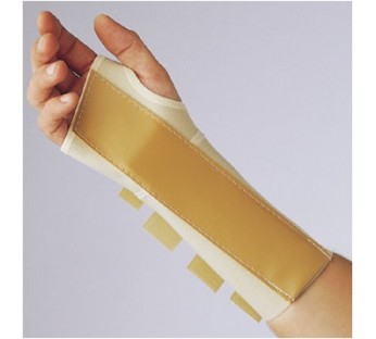 Muñequera metacarpiana con ferula, modelo largo