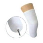 Calceta Muñón Clásico Ojal Silicona