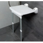 Asiento de ducha plegable con patas 