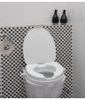 Asiento para inodoro con tapa