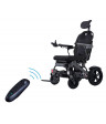 Silla de ruedas eléctrica plegable y reclinable